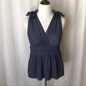NWT Dress Top w/ Flower Shoulder Details
